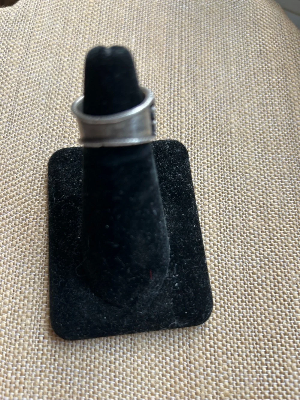 Sterling ring about a size 6 1/2